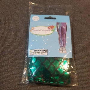 Mermaid Leggings [Girl's Size 4-6] New in Package  - Picture 1 of 3