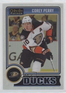 2014-15 O-Pee-Chee Platinum White Ice /199 Corey Perry #145
