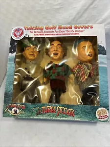 The Three Stooges Talking Golf Head Cover Set - Picture 1 of 18