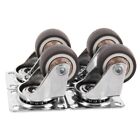3X( Casters, 1 Inch/25 Mm Diameter, Ultra-Quiet Wheel For Bookcase Drawers X3h5)