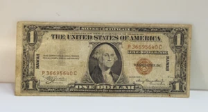 1935 A Hawaii $1 WWII Emergency Issue P36695640C VG+ - Picture 1 of 2
