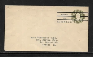 US Precancel Envelope: PA Easton 1a2 A 10 33 Used - Picture 1 of 1
