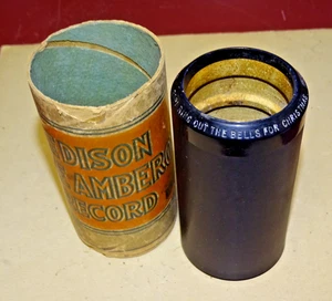 EDISON Weihnachtszylinder 2091 "Ring Out The Bells for Christmas" Blasorchester - Bild 1 von 5