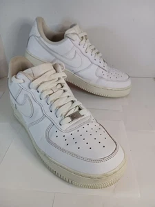 Nike Air Force 1 '25th Anniversary' White Sneakers Shoes Mens 10 US 2018 - Picture 1 of 17