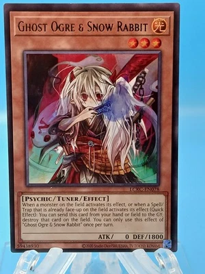 Ghost Ogre & Snow Rabbit LCKC-EN078 Ultra Rare Yugioh Kaiba Collection Set - Image 1 of 3