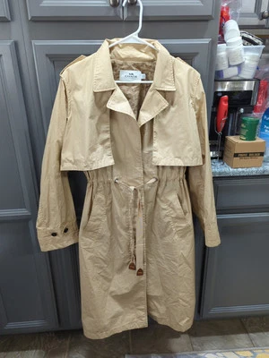 Abrigo de trinchera de algodón ligero color tostado Coach protector contra la lluvia 89648 Foto 1 de 4