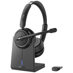 Wireless Headset with Mic for Work,Bluetooth Headset with Microphone (Noise C... - Picture 1 of 7