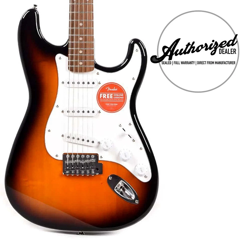 Guitarra Eléctrica Squier Affinity Stratocaster SSS con Trémolo | Brown Sunburst Foto 1 de 4