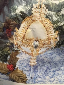 Herrschners "Imperial" SAMMLER ORNAMENT SET 51-4117 SELTEN Goldrand 1995 - Bild 1 von 4
