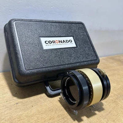 Coronado SolarMax II Telescope 40mm Double Stack Filter Etalon Meade Richview - Image 1 of 4