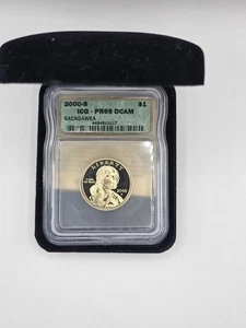 2000 -S ICG-PR69 DCAM Sacagawea coin 4434510117 - Picture 1 of 6