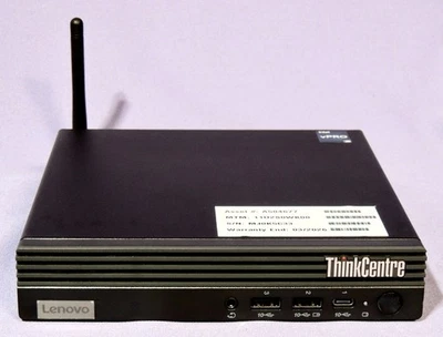 Lenovo ThinkCentre Micro M80q | i5-12500T | 16GB RAM | 256GB NVMe | W11P | Wi-Fi - Image 1 of 4