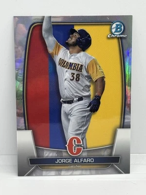 Bowman Chrome WBC Jorge Alfarao 2023/499 Columbia Refractor #WBC-12 Foto 1 de 2