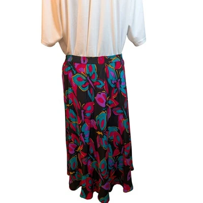 Falda De Colección Años 80 14 Sandra Roth Ciao Deportiva Floral Seda Hada Capricho Mariposa Foto 1 de 4