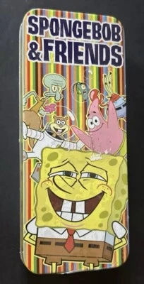 Reloj Nickelodeon Bob Esponja 2004 pantalones cuadrados con sellado de hojalata Foto 1 de 4