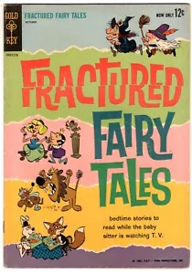 Cómic de dibujos animados de Jay Ward Fractured Fairy Tales #1 1962 llave de oro de la Edad de Plata - Imagen 1 de 2
