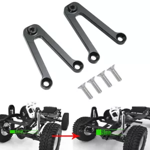 1 pair Crawler Front Extension Shock Mount Black For TF2 Trail Finder2 - Picture 1 of 6