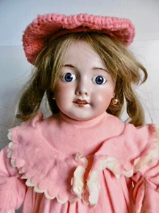 JOLIE POUPÉE ANCIENNE SFBJ MOULE 301 ROBE ANCIENNE - TAILLE 9 - hauteur 56 cm - Imagen 1 de 21