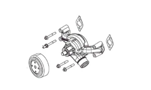 Mercruiser 6.2L 300HP 377CID Recirculating Pump PN 8M0116534 - Foto 1 di 1