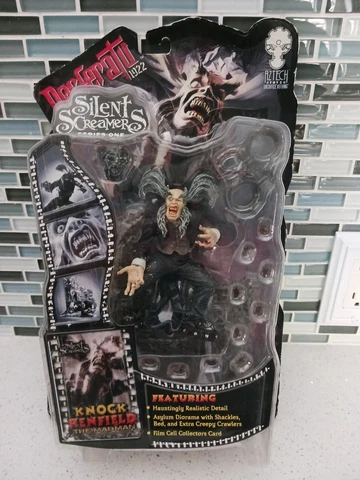 Aztech Toyz Silent Screamers Nosferatu Knock Renfield The Madman 7" Sealed Cover