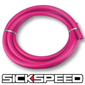 2 METERS PINK SILICONE HOSE FOR HIGH TEMP VACUUM ENGINE BAY DRESS UP 12MM P3 - Picture 1 of 1