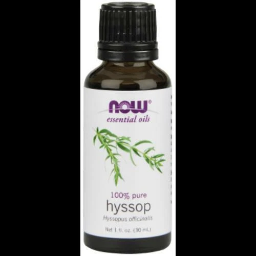 Hyssop Oil 1 Oz Now Foods Aromatherapy