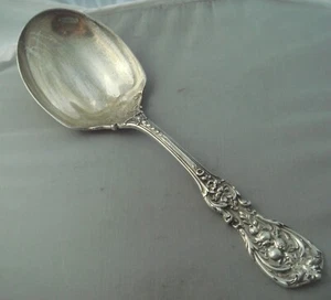 Reed & Barton Francis I Sterling Silver Salad Serving Spoon - Picture 1 of 2