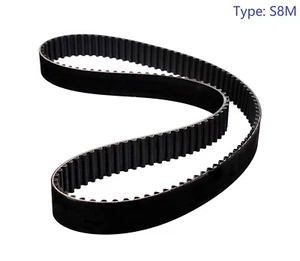 8mm Pitch 920mm Outside Length 30mm Width Rubber Mechanical S8M Timing Belt - Imagen 1 de 2