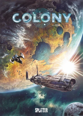 COLONY Band 1-4 Splitter Comics Album Neuware SCI-FI NEU TOP-SERIE
