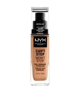NYX CAN'T STOP WON'T STOP FULL COVERAGE FOUNDATION NEUTRAL BUFF CSWSF10.3 - Picture 1 of 2