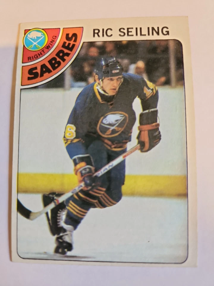 1978-79 Topps Hockey #242 Ric Seiling - Image 1 of 1