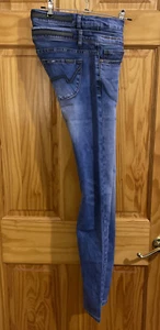 CIRCLE OF TRUST D'nimes schmale skinny Stretchjeans Größe 25 leicht gewaschen - Bild 1 von 8