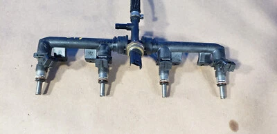 BMW S1000RR 2009-2014 riel de combustible con inyectores OEM Foto 1 de 4