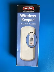 Genie Garage Door Opener Keypad Model# GK-BX - Picture 1 of 6