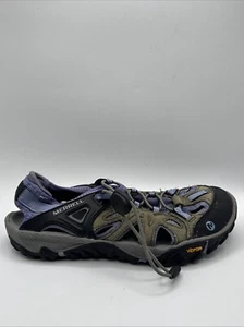 Merrell Women's Size 7 Water Hiking Shoes Purple Gray Slip On J65252 - Picture 1 of 7