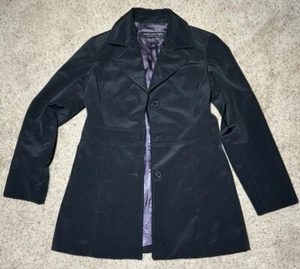 Marc New York by Andrew Marc Black Coat Size XS Trench - Picture 1 of 4