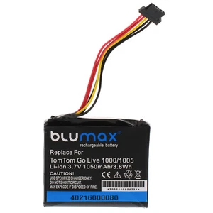 Batteria Ricambio TomTom GO 1000 Live Regional GO 1005 AHL03711018 VF1C 3,7 Volt - Foto 1 di 4