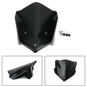 ABS Motorcycle Windshield WindScreen for BMW F800R 2015-2020 Black BB - Picture 1 of 10