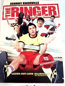 The Ringer Johnny Knoxville DVD With Slip Case Ships Free Same Day With Tracking - Picture 1 of 2