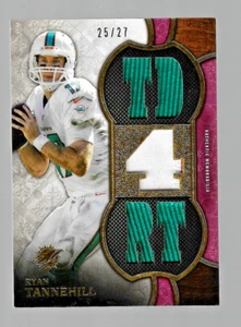 2015 TOPPS TRIPLE THREADS RELIC CARD SP - RYAN TANNEHILL - #25/27 - MINT - Picture 1 of 2