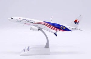 1:200 JC Wings malaysia airlines BOEING 737-8MAX Airplane Diecast Aircraft Model - Picture 1 of 11