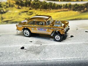 Hot Wheels Prototype Unspun Gold Tour Legends ‘55 Chevy Gasser