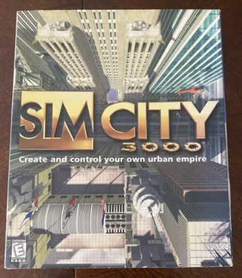Sim City 3000 - PC Big Box Sealed New - Image 1 of 4