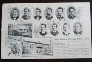 1906 Lucca - processo Musolino - gruss aus vedutine - Picture 1 of 2