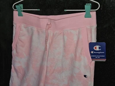 Nuevo Champion Joggers Niña XL Rosa Caramelo Tie-Dye Pantalones de Sudadera Jóvenes Niñas Joggers Foto 1 de 4