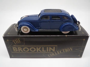 Brooklin Models Chrysler Airflow berlina 4 porte "1934" (blu) 1:43 IMBALLO ORIGINALE! - Foto 1 di 20