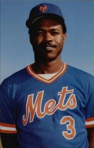 METS No. 3 Rafael Santana, Mets Baseball Player; Infielder; Unused; Crisp Mint - Picture 1 of 2