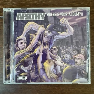 APATHY - WHERE'S YOUR ALBUM?!! (CD) 2004!!! RARE!!! CELPH TITLED + DEMIGODZ - Imagen 1 de 3