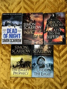 Simon Scarrow Book Bundle X 5, Fantasy, Action, History, War, Combat, (12) - Imagen 1 de 6