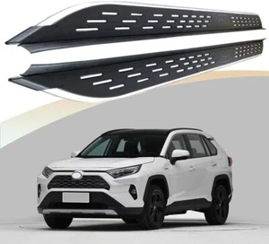 2Pcs Door Side Step Running Board Nerf Bar Fits for RAV4 2019-2022 - Picture 1 of 7